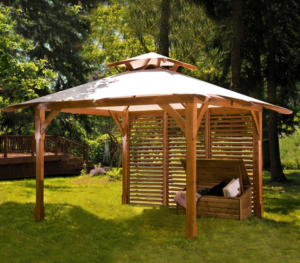 Gazebo in legno